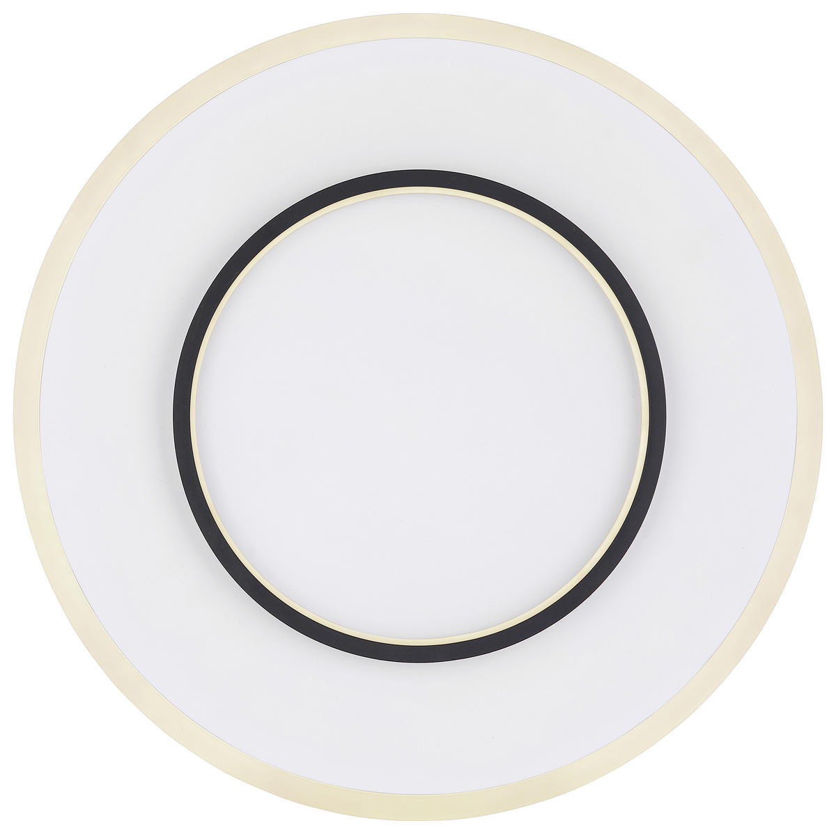 LED-DECKENLEUCHTE 40 W  46,8/6 cm    - Weiss/Opal, Basics, Kunststoff/Metall (46,8/6cm) - Globo