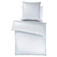 POSTEĽNÁ BIELIZEŇ, žakár, makosatén, strieborná, svetlosivá, 135/200 cm  - svetlosivá/strieborná, Basics, textil (135/200cm) - Joop!