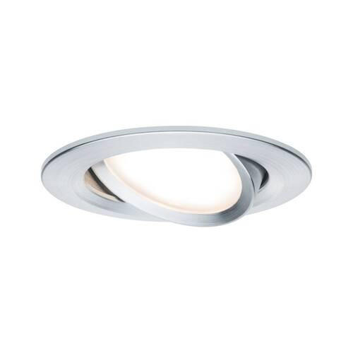 DECKENLEUCHTE 8,4 cm  - Alufarben, Basics, Metall (8,4cm) - Paulmann