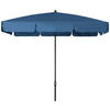 SONNENSCHIRM 185x120 cm Dunkelblau  - Anthrazit/Dunkelblau, Basics, Textil/Metall (185/120cm) - Doppler