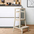 LERNTURM TOWER  - Beige, Basics, Holz (42,3/50,4/91cm) - My Baby Lou