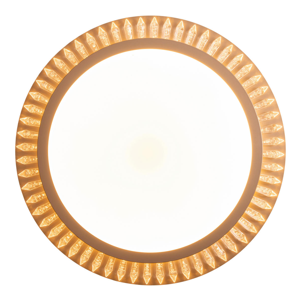 LED-DECKENLEUCHTE 48/6,5 cm   - Goldfarben, KONVENTIONELL, Kunststoff/Metall (48/6,5cm) - Näve