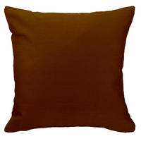 KISSENBEZUG 50/50 cm  - Dunkelbraun, Basics, Textil (50/50cm) - Novel