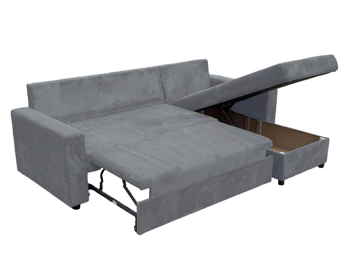 UGAONA GARNITURA  - Moderno, drvo/tekstil (230/160/88cm) - Ti'me