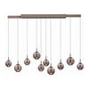 LED-HÄNGELEUCHTE 198/35/180 cm   - Bernsteinfarben, Trend (198/35/180cm) - Neuhaus PURE