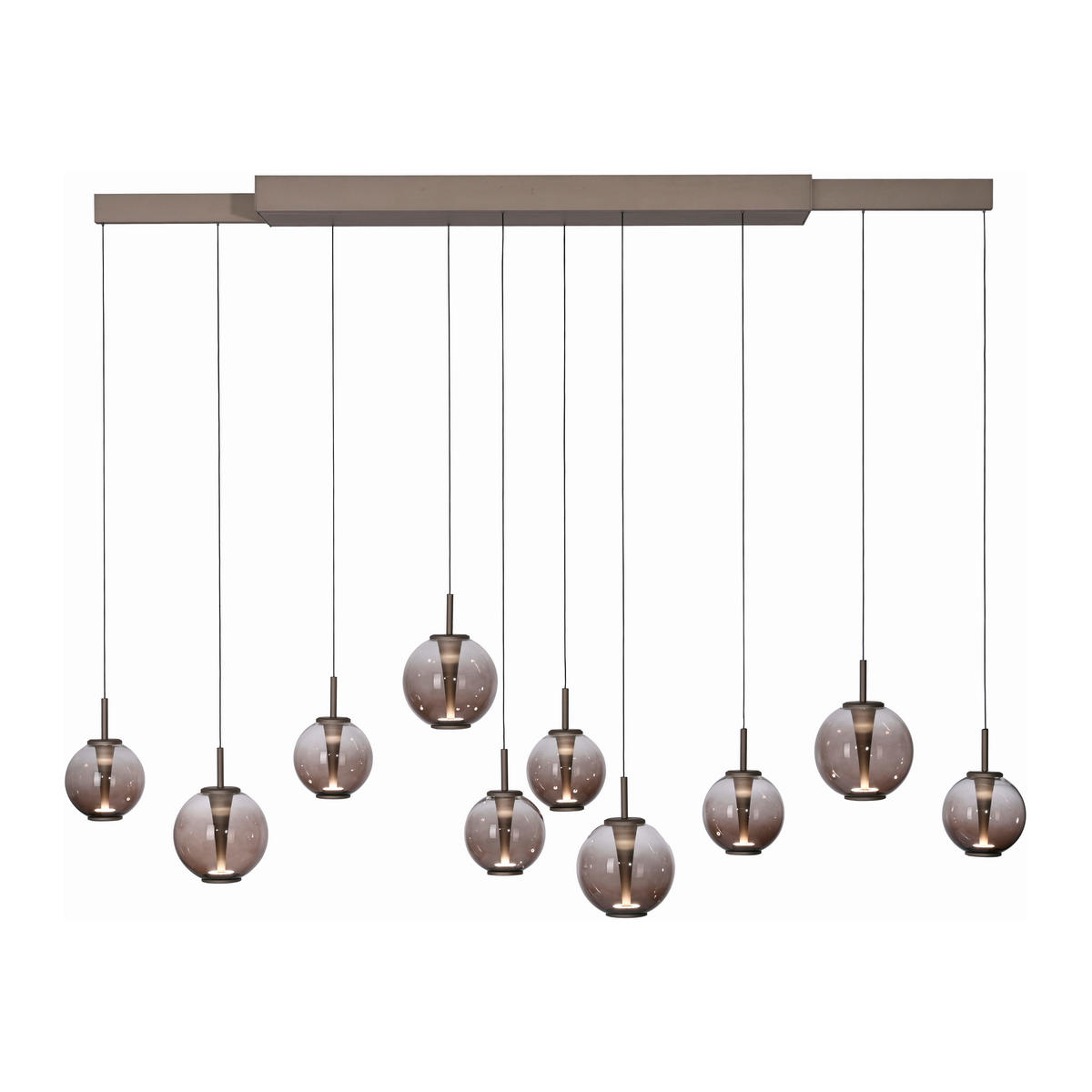LED-HÄNGELEUCHTE 198/35/180 cm   - Bernsteinfarben, Trend (198/35/180cm) - Neuhaus PURE