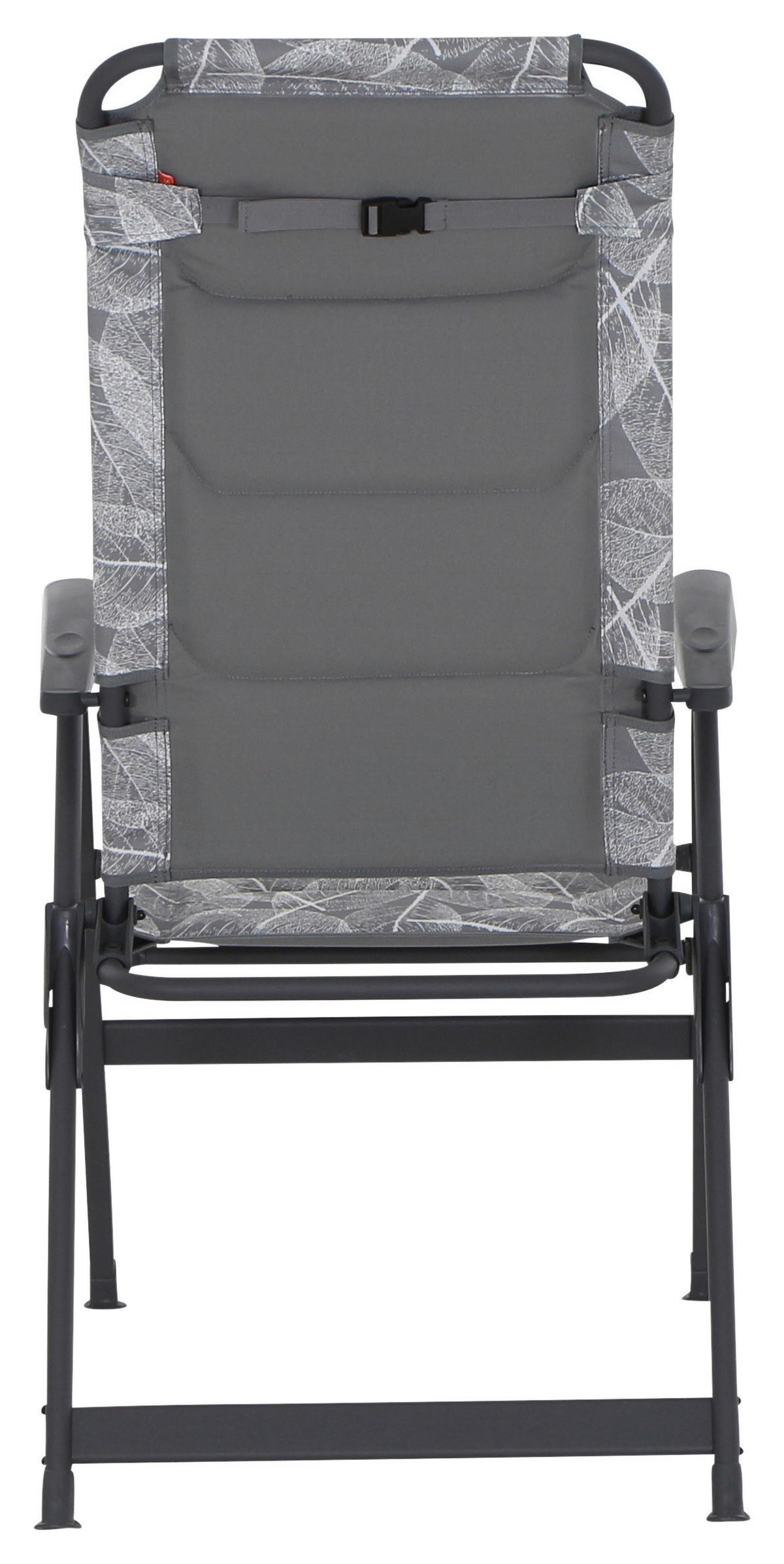 CAMPINGSESSEL - Anthrazit/Grau, KONVENTIONELL, Textil/Metall (61/121/68cm) - Siena Garden