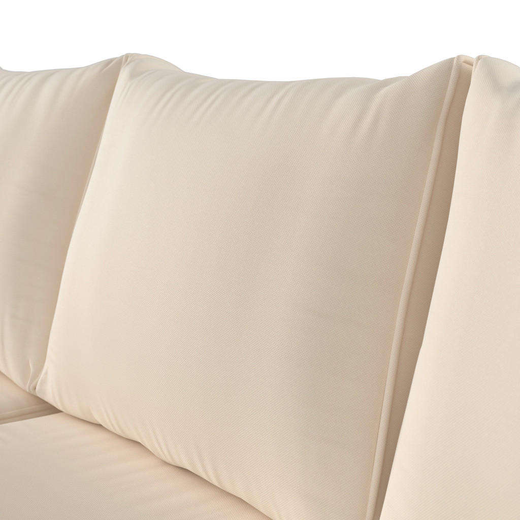 Thumbnail - Ambia Garden Loungegarnitur, Natur, Beige, Metall, Kunststoff, Glas, Textil, 3-teilig, Füllung: Schaumstoff,Polyester, 1...