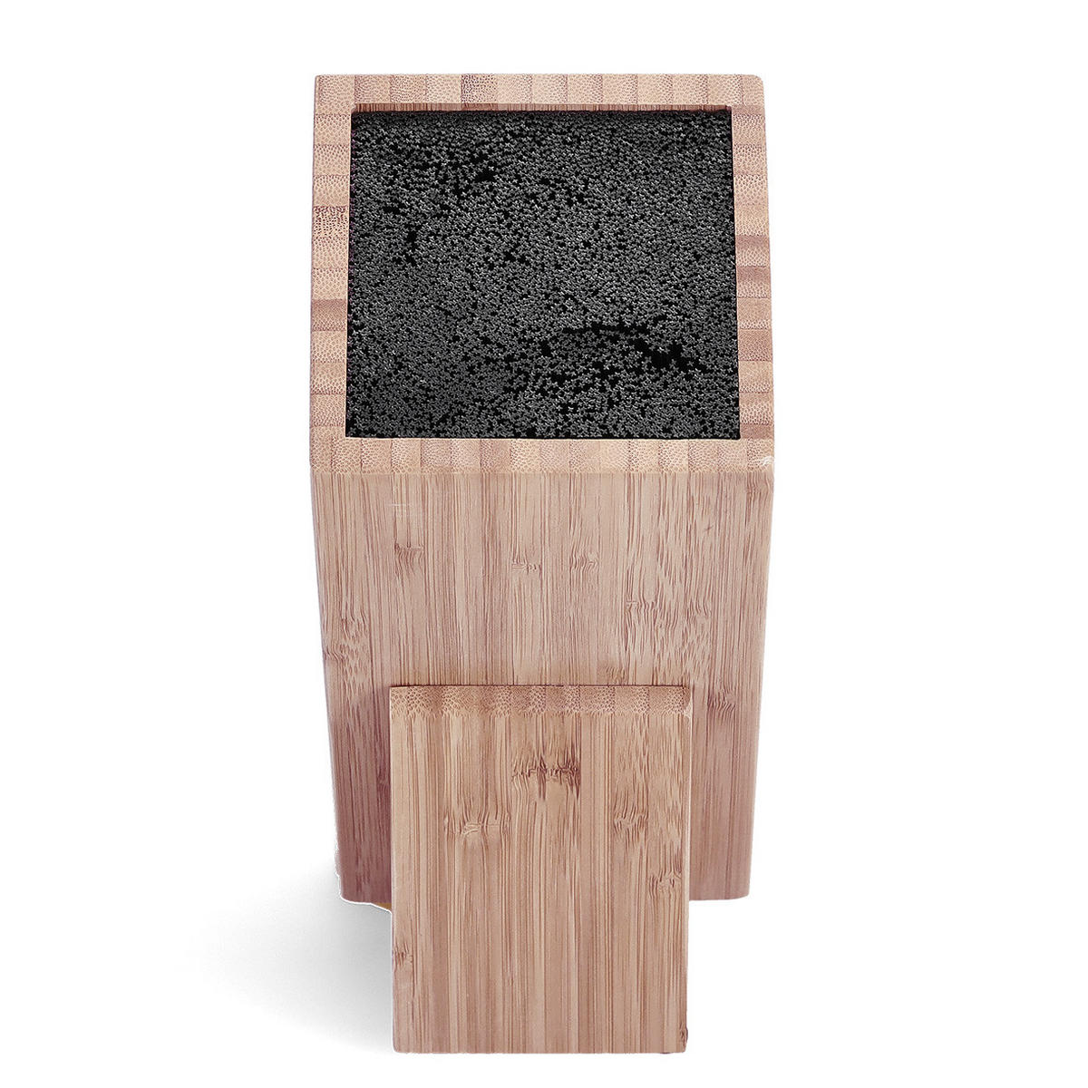 MESSERBLOCK  - Naturfarben, Basics, Holz (16/11/26cm) - Zeller Present