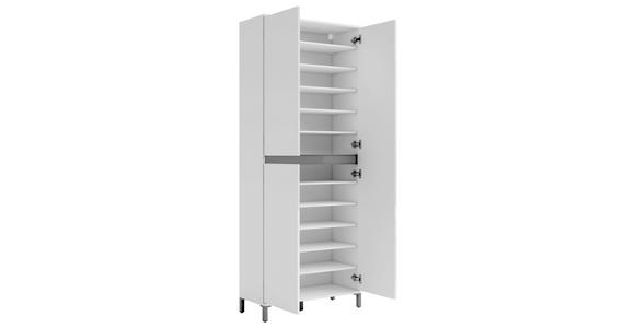 GARDEROBENSCHRANK 80/200/34 cm  - Anthrazit/Weiß, Design, Holzwerkstoff/Kunststoff (80/200/34cm) - Xora