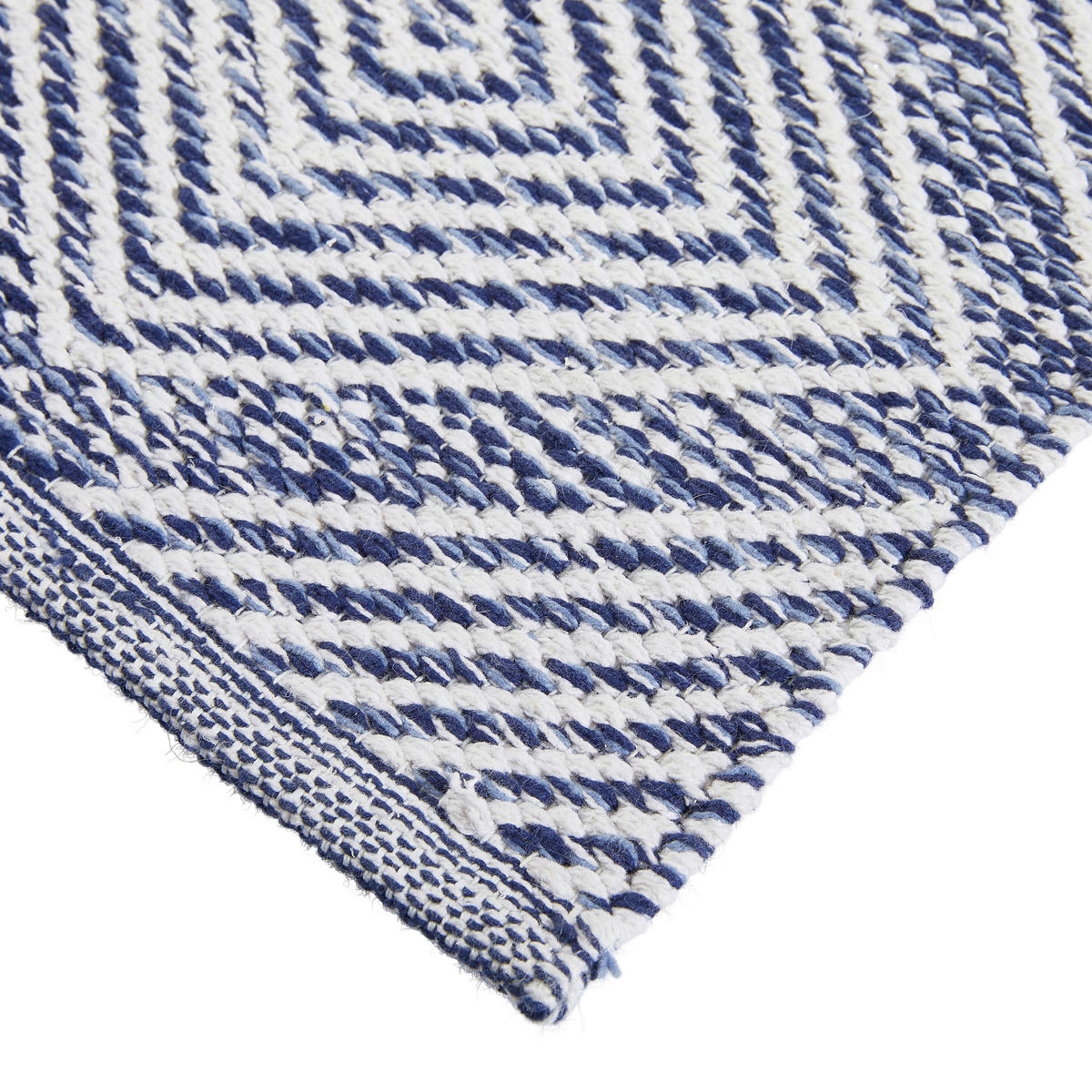 PATCHWORK TEPIH 60/120 cm   plava  Diamant Denim  - plava, Design, tekstil (60/120cm) - Boxxx
