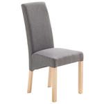 STUHL  in Webstoff Textil  - Hellbraun/Sonoma Eiche, KONVENTIONELL, Holz/Textil (47/102/57cm) - Carryhome