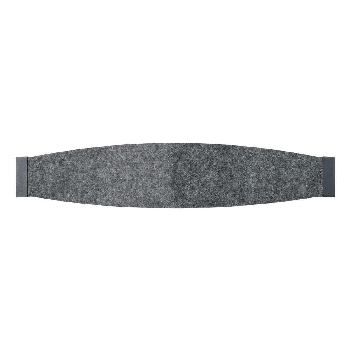 LED-WANDLEUCHTE 50/11,5/10 cm   - Dunkelgrau, Design, Kunststoff/Textil (50/11,5/10cm) - Osram