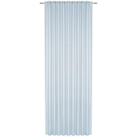 HOTOVÝ ZÁVES, priehľadné, 135/245 cm - modrá, Basics, textil (135/245cm) - Esposa