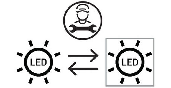 LED-DECKENLEUCHTE 45/6,6 cm - Weiß, Design, Metall (45/6,6cm) - Novel