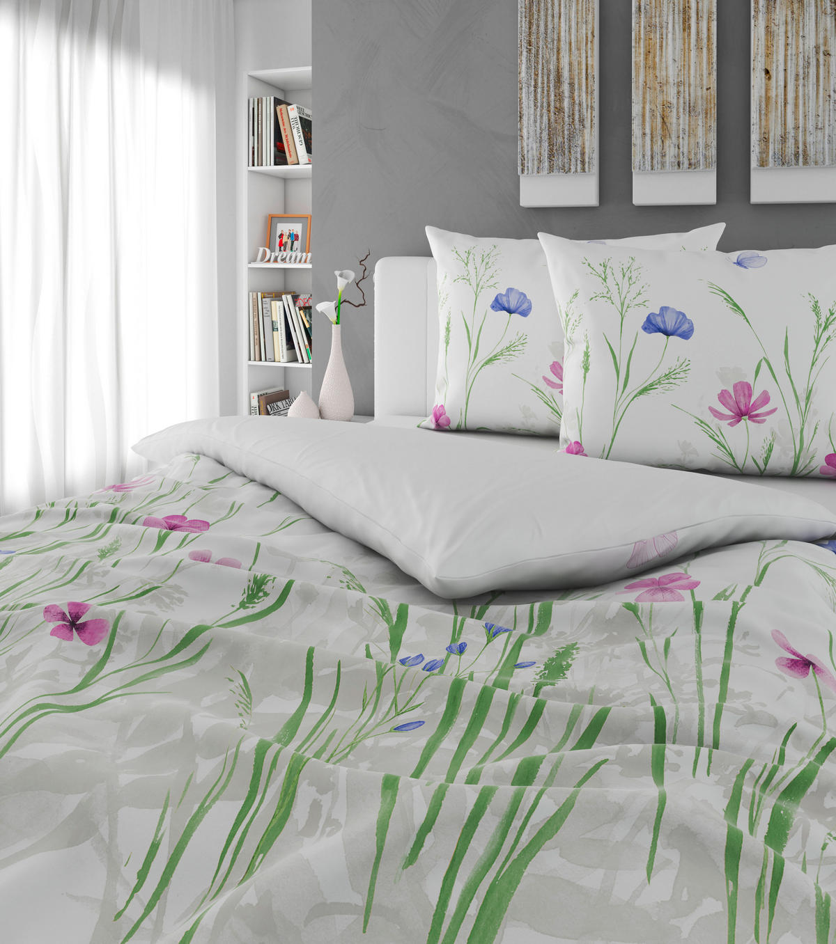 POSTELJINA SA DVA LICA 200/200 cm saten lila  - lila, tekstil (200/200cm) - Esposa