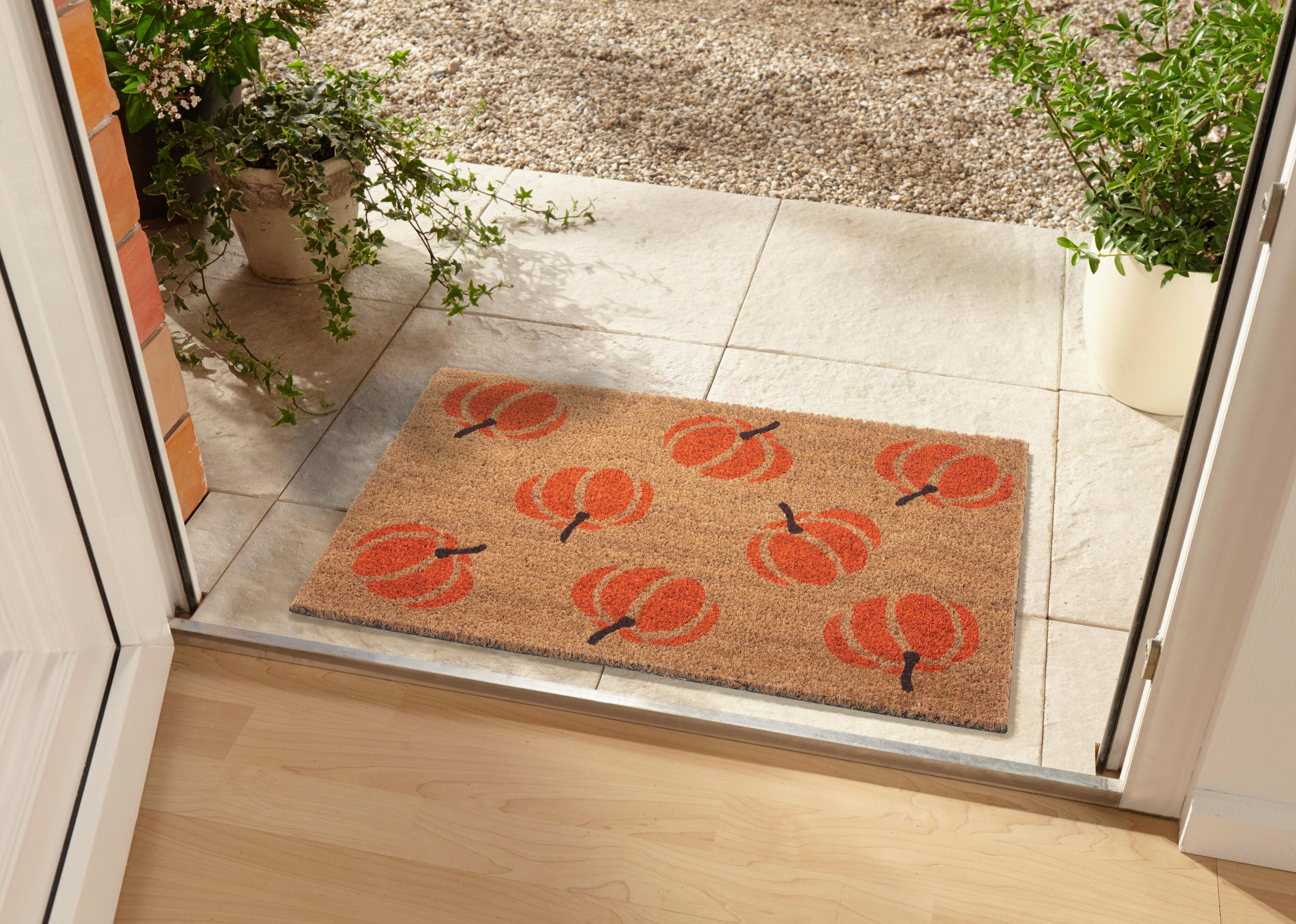KOKOSMATTE 45/75 cm Mix Mats  - Hellbraun/Orange, Basics, Naturmaterialien/Kunststoff (45/75cm) - Esposa