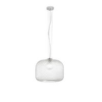 HÄNGELEUCHTE 40/150 cm  - Chromfarben/Transparent, KONVENTIONELL, Glas/Metall (40/150cm)