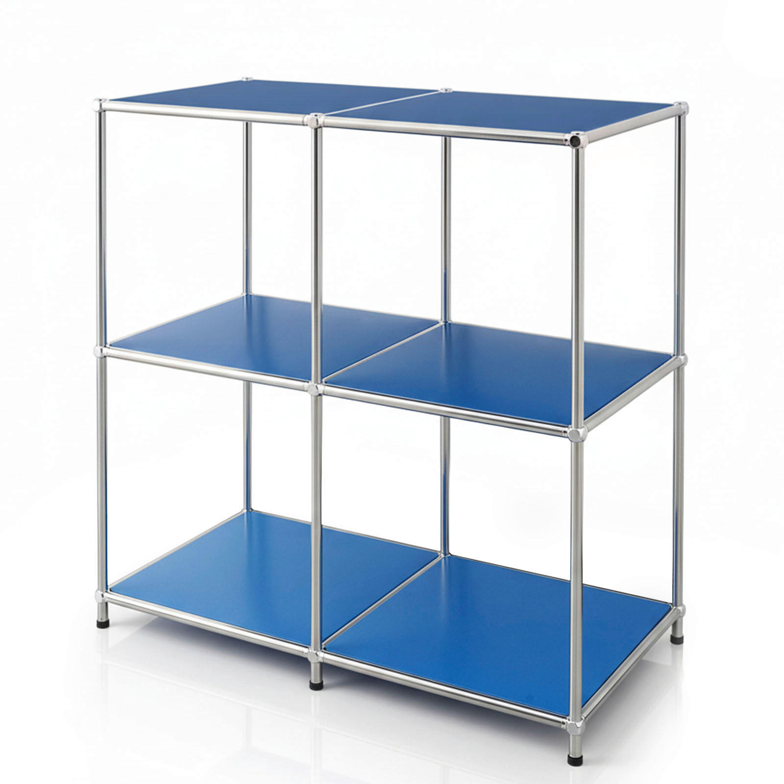 Floordirekt Regal Concept Epure Mk-027 Blau 78x82x40 cm
