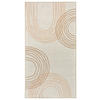 FLACHWEBETEPPICH 80/150 cm LIVING-URBAN, waschbar Sandfarben, Cognac  - Sandfarben/Cognac, Design, Kunststoff/Textil (80/150cm) - Lindorug