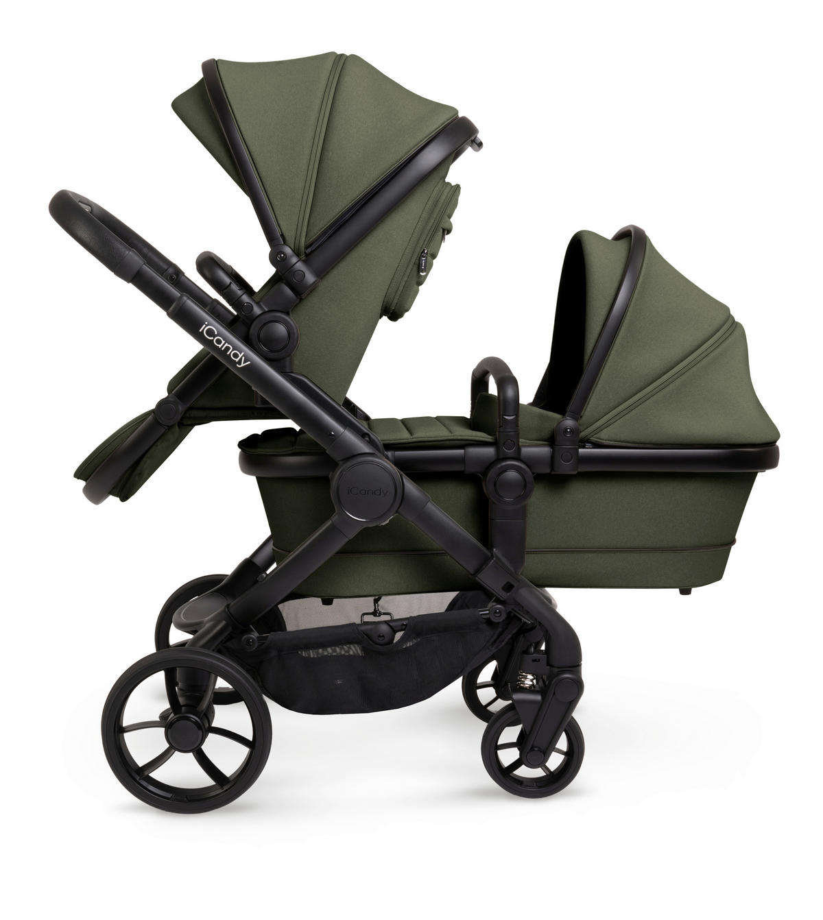 rok isporuke 60 dana  Peach 7  - zelena/tamnozelena, Osnovno, tekstil/plastika (75/55/39cm) - ICANDY