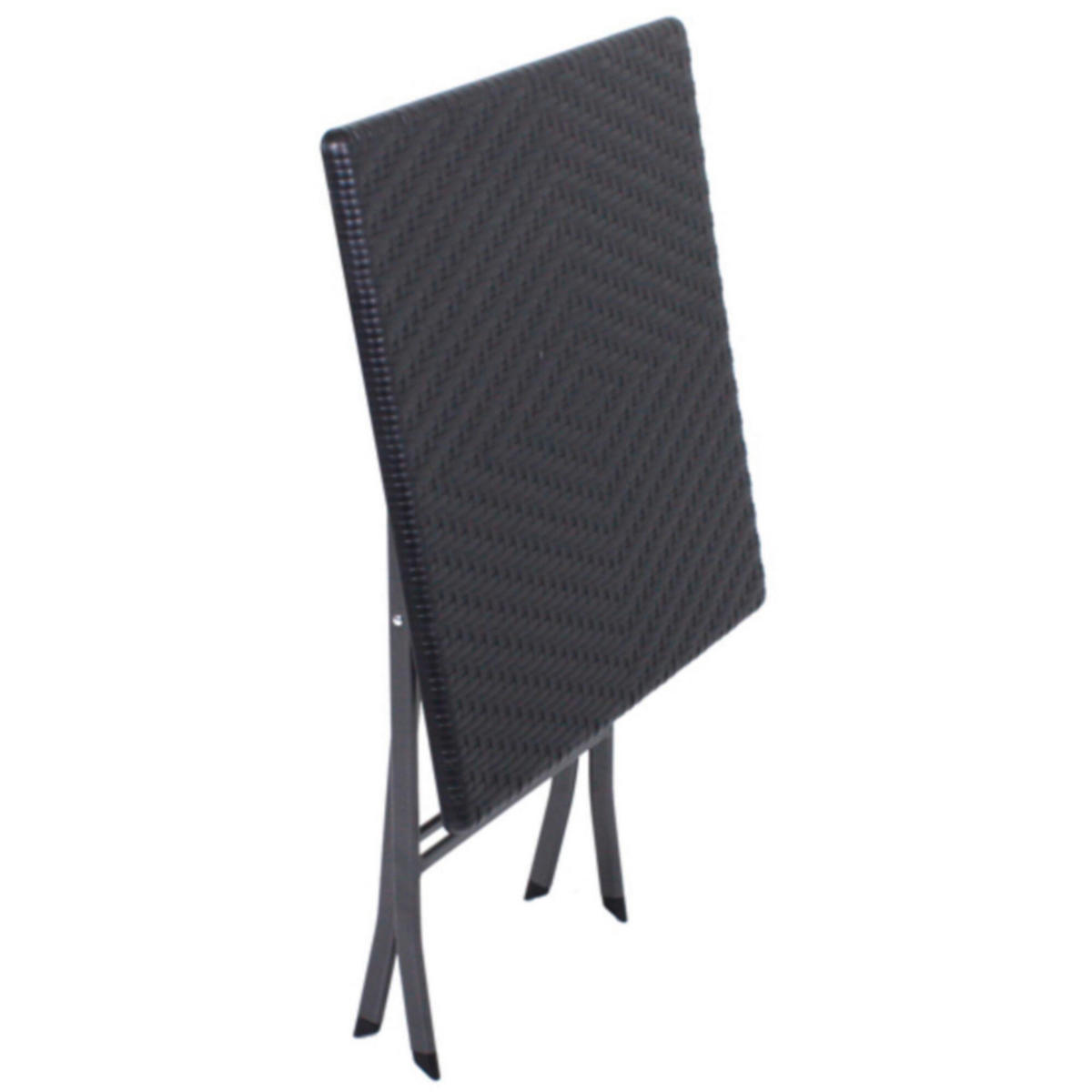 BALKONSET  - Schwarz, Basics, Kunststoff/Metall (62/74/62cm) - Gardenson