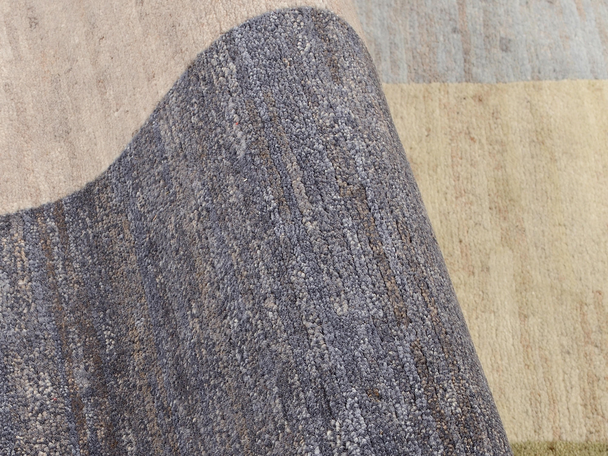 Thumbnail - Cazaris Wollteppich, Mehrfarbig, Textil, Uni, rechteckig, 170x240 cm, für Fußbodenheizung geeignet, Teppiche & Böden, Te...