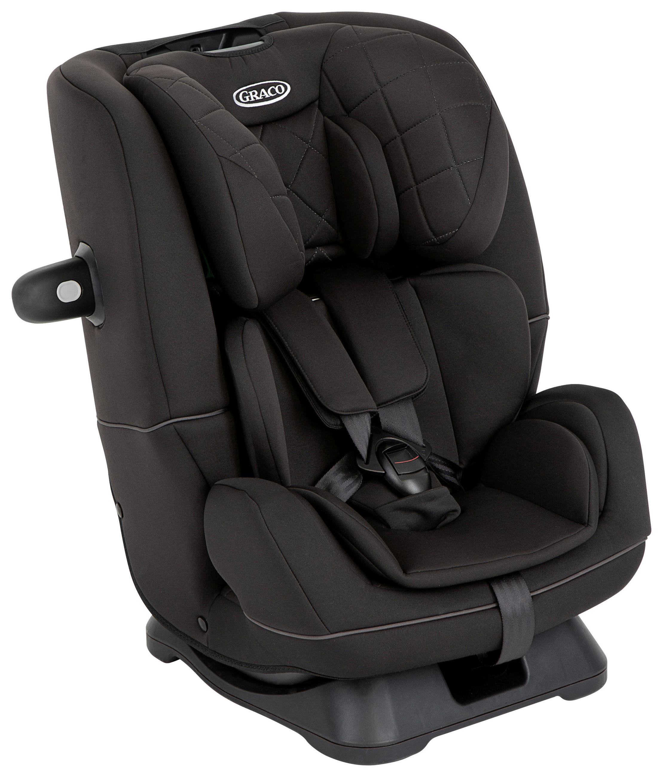 REBOARDER-KINDERSITZ SlimFit R129  - Schwarz, Basics, Kunststoff/Textil (44/60/57cm) - Graco