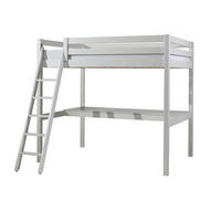 HOCHBETT 140/200 cm Weiß Weiß  - Weiß/Kieferfarben, Basics, Holz (140/200cm) - MID.YOU