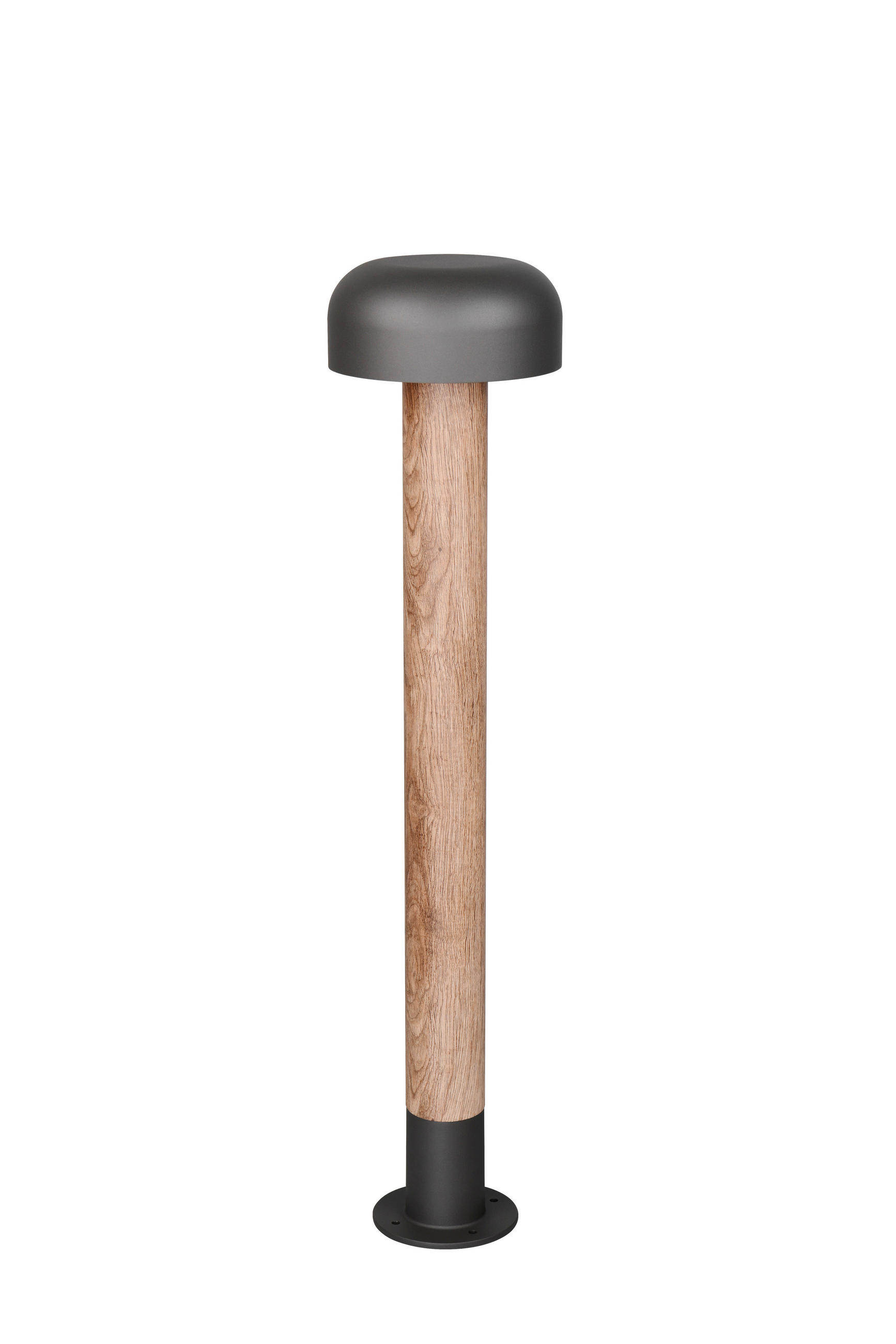 WEGELEUCHTE - Anthrazit/Braun, Design, Metall (19/84,5cm) - Trio Leuchten