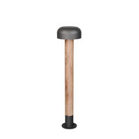 WEGELEUCHTE - Anthrazit/Braun, Design, Metall (19/84,5cm) - Trio Leuchten