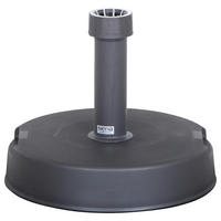 SONNENSCHIRMSTÄNDER Anthrazit  - Anthrazit, KONVENTIONELL, Kunststoff/Stein (40/9/40cm) - Siena Garden