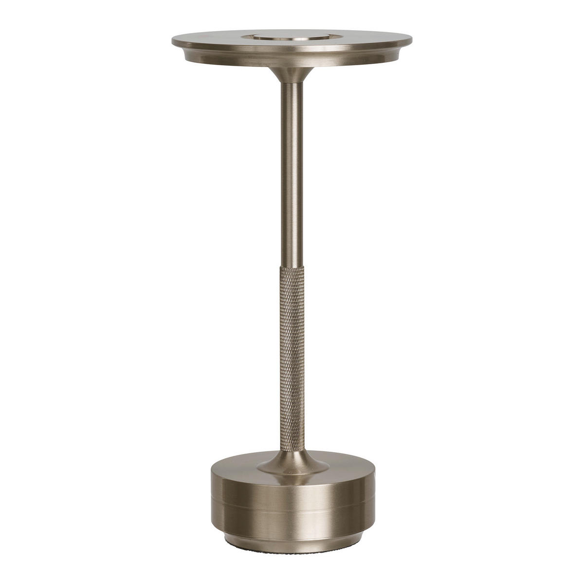AKKU-TISCHLEUCHTE 13/28.5/13 cm   - Silberfarben, Design, Metall (13/28.5/13cm)