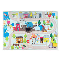 SPIELTEPPICH   - Multicolor, Trend, Textil (80/120cm) - Ben'n'jen