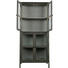 VITRINE in massiv Kiefer Schwarz - Schwarz, Design, Glas/Holz (79/173/45,5cm) - Ambia Home VITRINE in massiv Kiefer Schwarz - Schwarz, Design, Glas/Holz (79/173/45,5cm) - Ambia Home