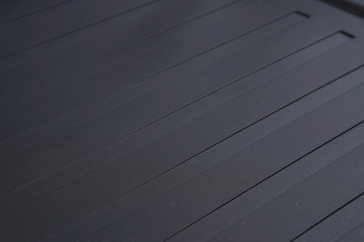 SPÜLE 1712BOSTON100X50S  - Schwarz, Trend, Glas/Kunststoff (100/20/50cm) - Respekta