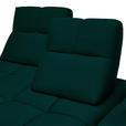 ECKSOFA in Struktur Petrol  313/233 cm  - Petrol/Schwarz, Design, Kunststoff/Textil (313/233cm) - Emilio Belluti