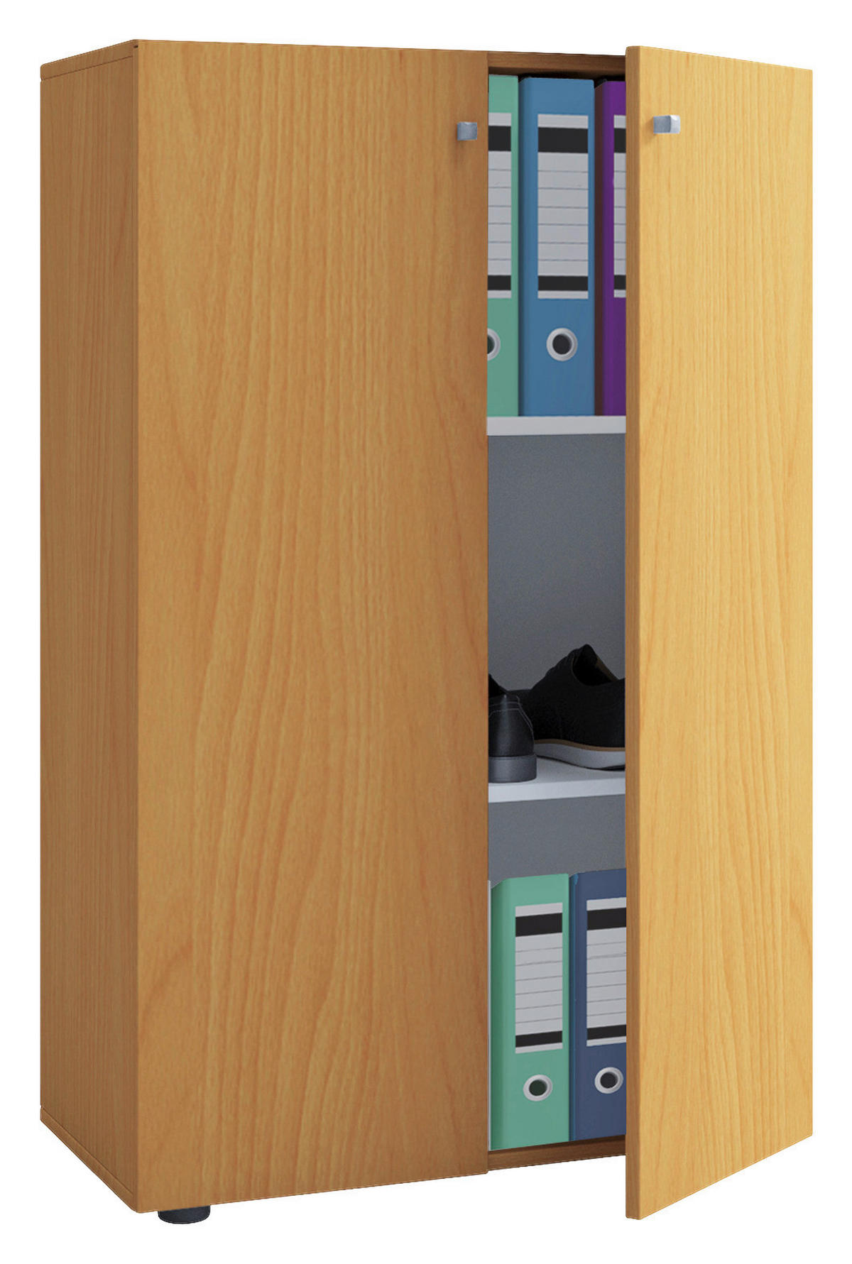 AKTENSCHRANK 70/110/39 cm  - Buchefarben, Basics, Holzwerkstoff (70/110/39cm) - MID.YOU