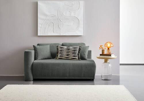 Thumbnail - Carryhome Chaiselongue, Anthrazit, Textil, Füllung: Schaumstoff, 93x73x171 cm, Made in EU, Stoffauswahl, Liegefunktion, ...