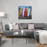 Fahrzeuge METALLBILD - Multicolor, LIFESTYLE, Metall (100/100cm) - Monee Fahrzeuge METALLBILD - Multicolor, LIFESTYLE, Metall (100/100cm) - Monee