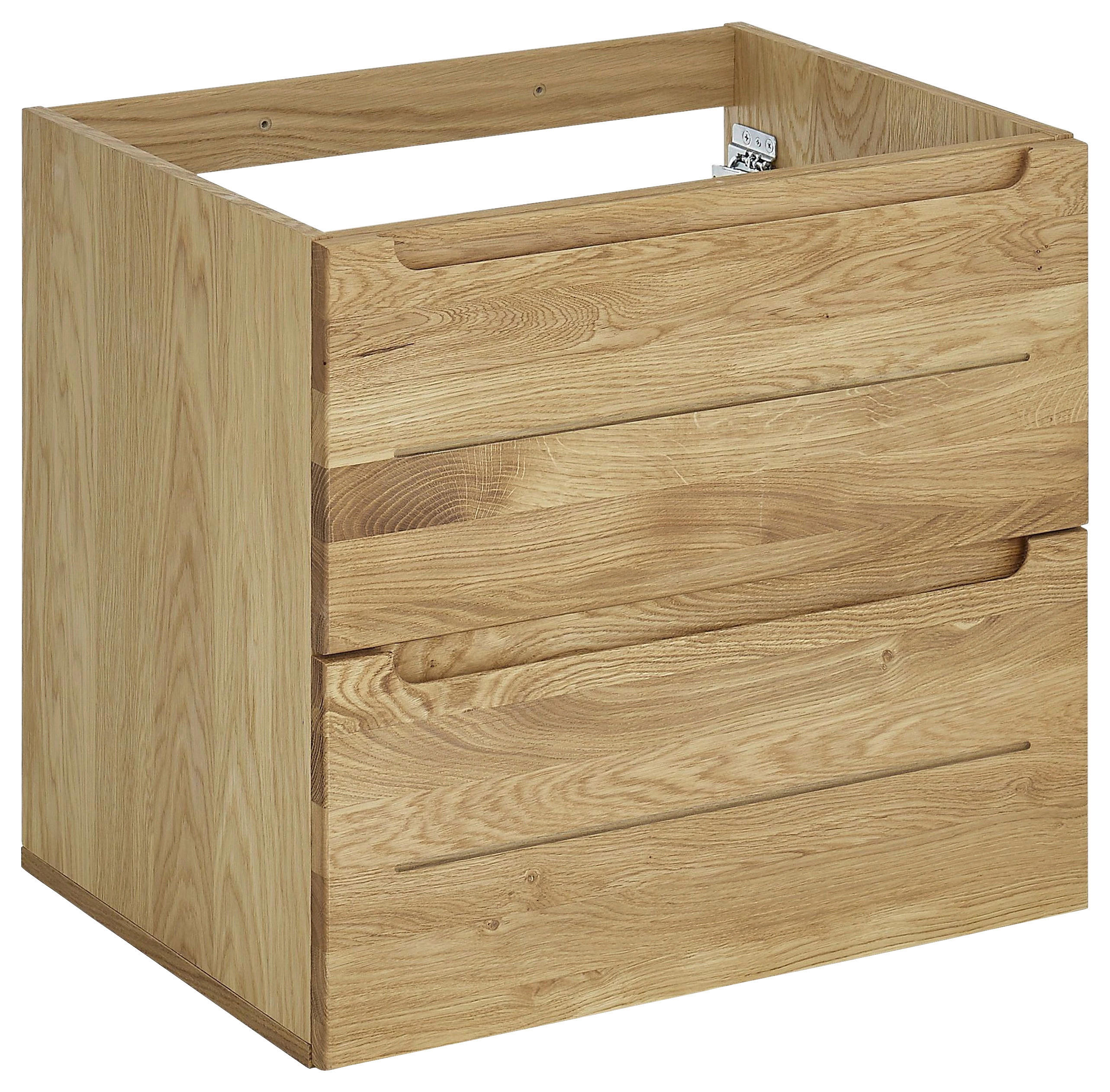 WASCHBECKENUNTERSCHRANK 60/54/46 cm  - Eichefarben, KONVENTIONELL, Holz/Holzwerkstoff (60/54/46cm) - Linea Natura