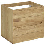 WASCHBECKENUNTERSCHRANK 60/54/46 cm  - Eichefarben, KONVENTIONELL, Holz/Holzwerkstoff (60/54/46cm) - Linea Natura