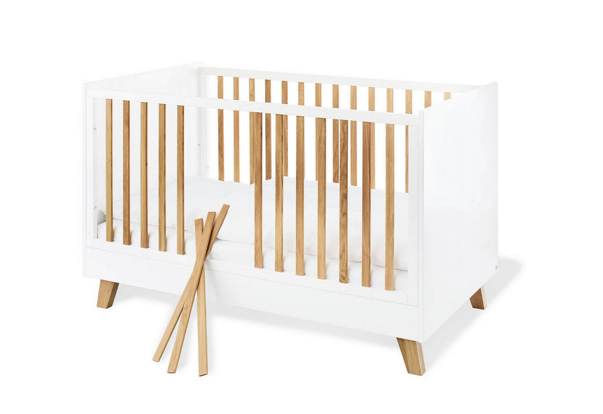 BABYZIMMER PINOLINO PAN  - Eichefarben/Weiß, Design, Holzwerkstoff - Pinolino