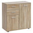 KOMMODE lackiert, melaminharzbeschichtet Eichefarben - Eichefarben/Alufarben, KONVENTIONELL, Holzwerkstoff/Kunststoff (71/78/35cm) - Carryhome KOMMODE lackiert, melaminharzbeschichtet Eichefarben - Eichefarben/Alufarben, KONVENTIONELL, Holzwerkstoff/Kunststoff (71/78/35cm) - Carryhome