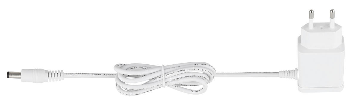 LED-TISCHLEUCHTE KIRK 30,6/17,2/44,8 cm   - Silberfarben/Weiß, Design, Kunststoff (30,6/17,2/44,8cm) - Globo