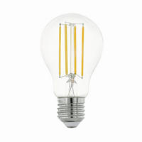 LED-LEUCHTMITTEL   E27 12 W  - Klar, Basics, Glas (10,5cm) - Homeware