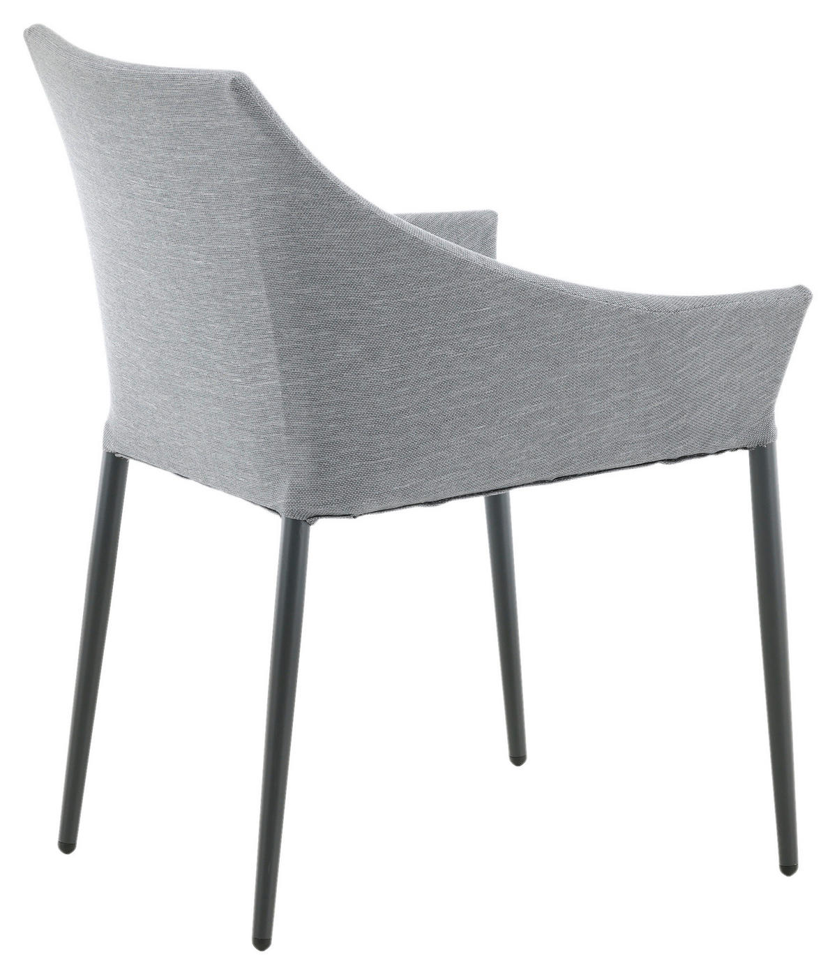 UTESTOLAR SET i metall, textil svart, mörkgrå  - mörkgrå/svart, Klassisk, metall/textil (60/81/62cm) - Gardenson