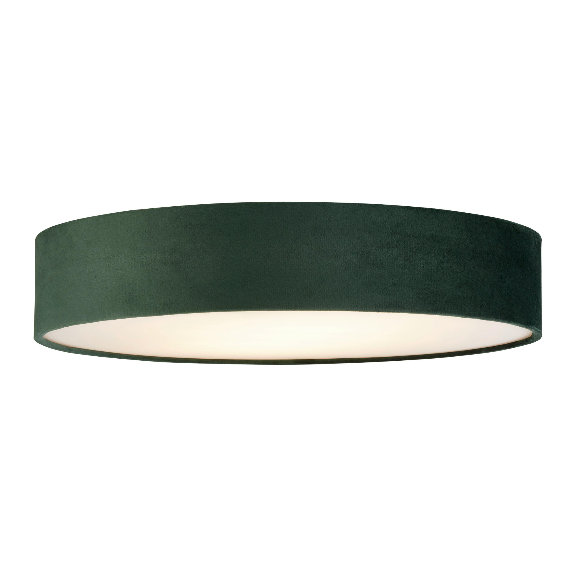 Searchlight Deckenleuchte Drum Grün 50x10x50 cm
