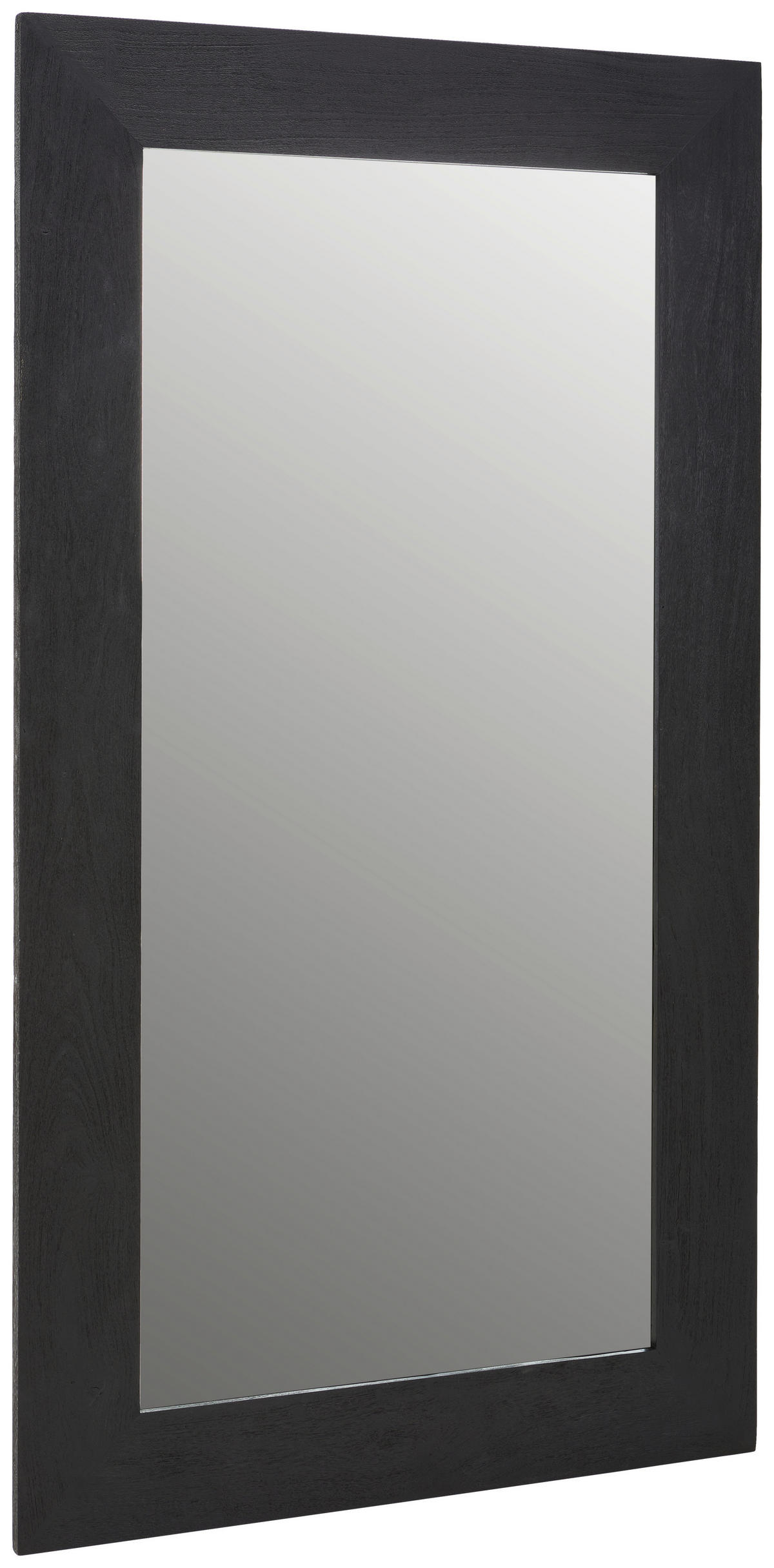 OGLEDALO ZIDNO  100/180/2,5 cm     - crna, Design, staklo/drvo (100/180/2,5cm) - Livetastic
