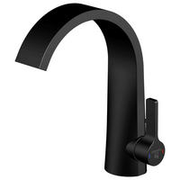 WASCHTISCHARMATUR 5,8/22,6/18,6 cm  - Schwarz, MODERN, Metall (5,8/22,6/18,6cm)